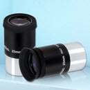 1.25" 25mm Ultra Wide Angle Eyepiece for Telescope Designed with Foldable Eyecup
