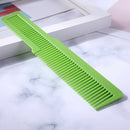 Hairdressing Carbon Anti-static Comb Wide Tooth Hair Clipper Comb (Green) A