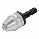 Keyless 0.5-3mm jaw Bit drill holder Drill 1/4 inch Hex Shank Screwdriver A