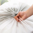 2Pcs Foldable Storage Bag Clothes Blanket Quilt Sweater Organizer Box Pouches