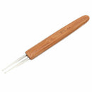 3pcs 0.75mm Bamboo Crochet Dreadlock Hook Needle Dread Tool Braiding Hair