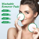 16Pcs Washable Cotton Pad Reusable Soft Makeup Removal Pad for Facial Cleaning