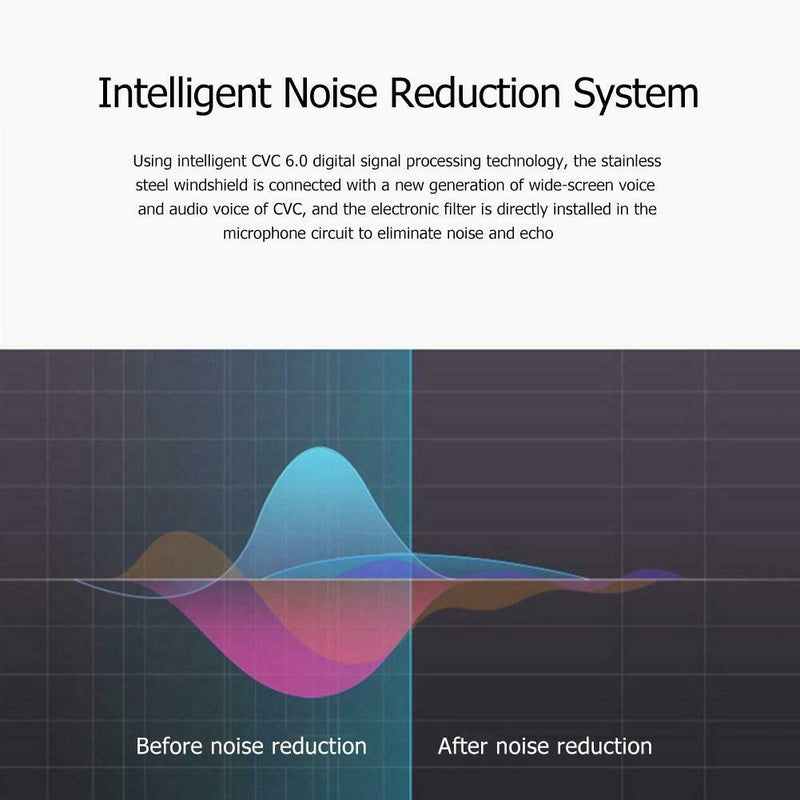 V9 Bluetooth Headphone Handfree CSR Noise Control Business Wireless Headset