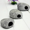Hot Ceramic Rock Cave Ornament Stones For Fish Tank Filtration Aquarium OZ