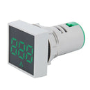 22MM AC 12-500V Voltmeter Square Panel LED Digital Voltage Meter Indicator  Z4D3