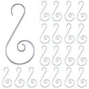 120 Pieces Christmas Ornament Hooks S Shape Hanger Hooks Swirl Scroll Ornam