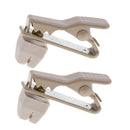 Mic Lavalier Tie Clip Mic Lavalier Lapel Clip on Clips, 2 Pieces