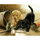 Full Drill Embroidery Dog Cross Stitch Diamond Painting Mosaic Sets (A221)