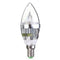 6x E14 4.5W LED Candle Bulbs Cool White Non Dimmable Replace 40W Incandesce U5N7