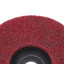 100mmx16mmx12mm Nylon Polishing Wheel Red for Angle Grinder Red Black