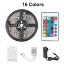 LED Strip Lights 2835RGB 300LEDs Waterproof Flexible LED Tape Light Kit 24 K Gw