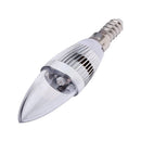 E14 3W RGB LED 16 Color Changing Candle Light Lamp Bulb + Remote Control Kit