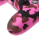 Silicone Camouflage Cover + 2 Thumbstick Caps For 4 PS4 Controller