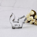 Stainless Steel fox Animal Cookie Cutter Cake Decoration Baking Mold Tools ME