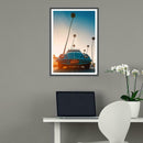 5D DIY Full Drill Diamond Painting Summer Travel Car Cross Stitch Mosaic