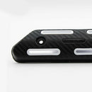 Carbon Fiber Motorbike Parts Exhaust Pipe Guards Heat Shield for 4 Stroke  White