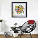 Butterfly Heart 5D Diamond Painting Full Drill Embroidery DIY Cross Stitch