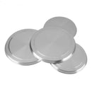 4Pcs/Set Stainless Steel Kitchen Stove Top Covers Burner Round Cooker Prote