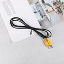 3.5mm 1/8" mono male plug to single rca male audio video^cable adapter cord 1 TE