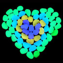 Luminous Artificial Pebble Stone Aquarium Fish Tank Garden Decor Accessories Hot