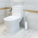 Toilet Brush And Holder Upgraded Modern Design Durable Shed-Free Bristles A