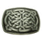 Novelty Classic Rectangle Celtic Pattern Belt Buckle Western Cowboy Rodeo