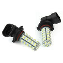 2X H10 9140 9145 68 SMD LED White Car Fog Light Lamp Bulb 9050 9005 Super Bright