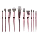 10pcs Eyeshadow Foundation Powder Blusher Makeup Brushes Set Cosmetic Tool A