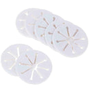 7pcs/1Set White Sock Holder Rings Sock Organizers Clip Sorter Locks Washing H0X5