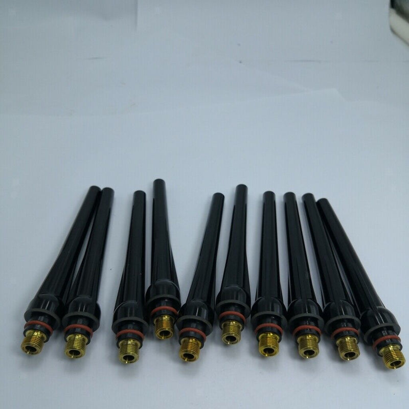 10Pcs/Set Long  Back Caps 41V24 for TIG Welding Torch WP-9 WP-18 WP-26