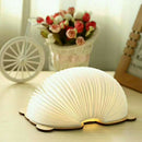 USB Rechargeable 2W Wooden Folding LED Night Light Folding Book Lamp Panda