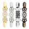 Retro Shawl Clips with Chain - Pack of 4 - Cardigan Sweater Clips Clasp,