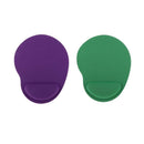 2pcs Anti-slip Silicone Mouse Pad Mat Cushion Support Wrist Rest PC Mousepad