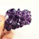 1pc Natural Amethyst Geode Crystal Quartz Amethyst Cluster Mineral Specimen E0U7