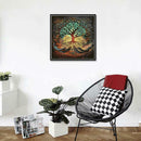 5D DIY Full Drill Diamond Painting Novelty Tree Cross Stitch Embroidery Kit