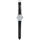 Business wristwatch crocodile Skin Quartz Man Watches Colour:Black D2S6