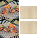 2Pcs Grill Mat Non Stick BBQ Grill & Baking Mats -  PTFE  Fiber Grill