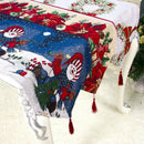 New Christmas Table Cover Cloth Festive Decor Creative Christmas Tablecloth Z7N6