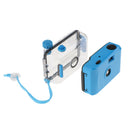 Underwater Waterproof Film Camera With Housing Case Scuba Diving 16ft Blue