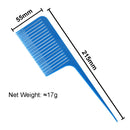 1pc ABS Plastic Weaving Highlighting Foiling Hair Comb Styling Dyeing Combs