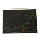 Scratch Pictures-Sheets-Colorful DIY Art Paper for Kids to Craft (10Pcs) K5C4