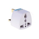 2x EU US AU to UK AC Power Socket Plug Travel Charger Adapter Converter â„–[