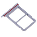2 Pieces Dual SIM Card Tray Slot Holder Adapter Replacement For Huawei P20 Pro