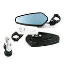 Universal Motorcycle Rear View Mirrors CNC Aluminum Sideview Mirrors for