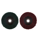 2pcs No Grit Abrasive Polishing Discs Flap Grinding Fits for Metal/Wood/Plastic