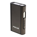 Pocket Carrying Cigarette Box Case for Hold 10 Regular Size Black