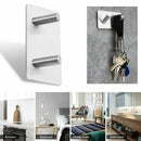 2 Pack of Self Adhesive Hooks, Towel Rail, Hat Towel Robe Coat Stick-up Sta