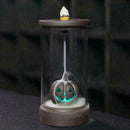 Backflow Incense Burner Ceramic Censer Waterfall Holder Halloween Decor W5I5