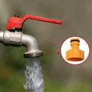 ABS Garden Hose Water Pipe Connector Tube Fitting Tap Adapter 1/2" & 3/4"