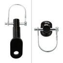 Steel Bike Trailer Coupler Attachment Angled Elbow Bicycle Trailer Hitch Mo R8J3